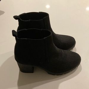 Topshop black boots